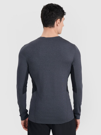 Longsleeve treningowy szybkoschnący męski 4F 4FWMM00TFLOM507-22M