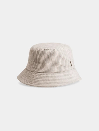 Kapelusz bucket hat sztruksowy damski 4F 4FAW22ACAPF118-83S