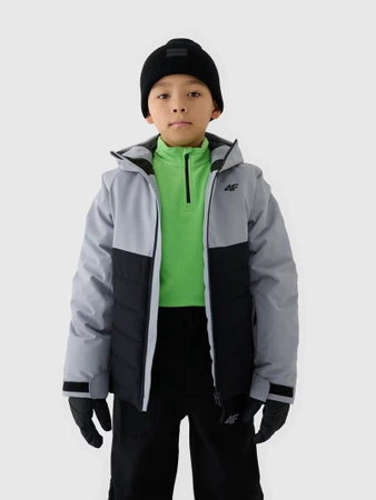 Kurtka chłopięca zimowa narciarska 4F 4FJWAW24TTJAM535-25S