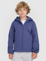 Kurtka softshell wiatroodporna membrana 5000 chłopięca 4F 4FJRAW25TSOFM516-32S