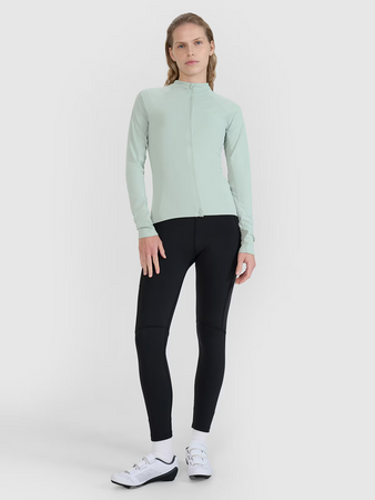 Legginsy rowerowe z żelowo-piankową wkładką i szelkami damskie 4F 4FWSS25TFTIF331-20S