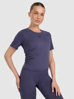 Top do jogi i pilatesu szybkoschnący damski 4F 4FWAW25TFTSF1524-31S