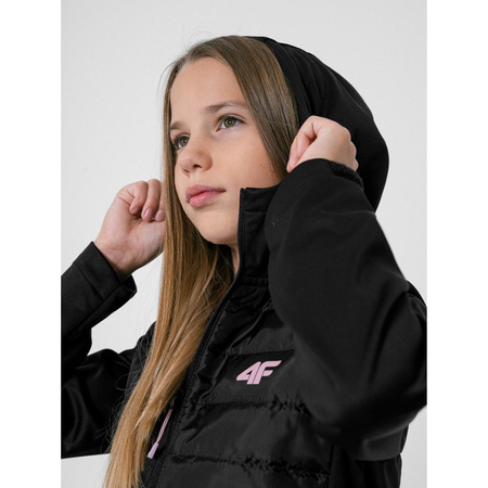 Softshell dziewczęcy 4F HJZ22-JSFD002