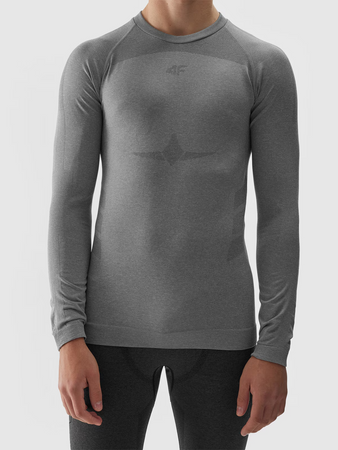 Bielizna termoaktywna bezszwowa (góra) męska 4F 4FWAW24USEAM174-25M