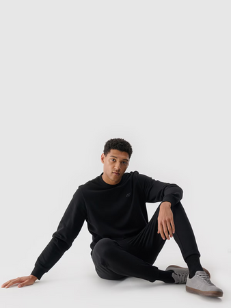 Bluza dresowa nierozpinana bez kaptura męska 4F 4FWMM00TSWSM1767-20S