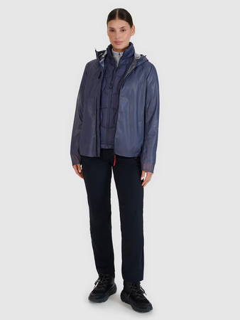 Kurtka puchowa trekkingowa z wypełnieniem Primaloft Silver damska 4F 4FWSS25TDJAF531-22S