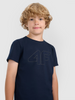 T-shirt z nadrukiem chłopięcy 4F 4FJWMM00TTSHM2331-31S