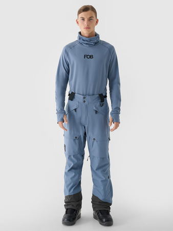 Spodnie snowboardowe membrana 10000 męskie 4F 4FWAW24TFTRM619-32S