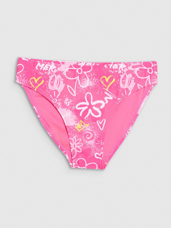 Dziewczęcy kostium kąpielowy dwuczęściowy 4F 4FJRSS25UBKSF051-90A