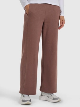 Spodnie dresowe z szerokimi nogawkami damskie 4F 4FRAW25TTROF1614-82S