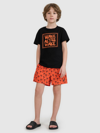 Spodenki plażowe boardshorty chłopięce 4F 4FJRSS25UBDSM183-70S