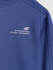Bluza dresowa nierozpinana bez kaptura chłopięca 4F 4FJRAW25TSWSM2413-31S