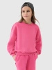 Bluza dresowa nierozpinana bez kaptura dziewczęca 4F 4FJWSS25TSWSF1479-54S