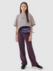 Crop top oversize z nadrukiem dziewczęcy 4F 4FJRSS25TTSHF2587-83S