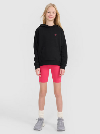 Legginsy kolarki dzianinowe dziewczęce 4F 4FJWSS25TSTIF014-55S