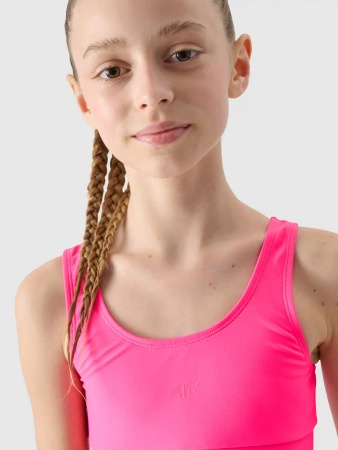 Kostium kąpielowy dwuczęściowy dziewczęcy 4F JUNIOR 4FJWMM00UBKSF027-55N