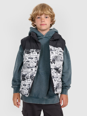 Bezrękawnik puchowy z wypełnieniem syntetycznym chłopięcy 4F 4FJRAW25TVJAM321-10A