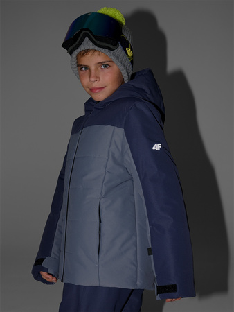 Kurtka narciarska membrana 5000 chłopięca 4F 4FJRAW25TTJAM1064-22S