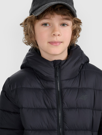 Kurtka puchowa z wypełnieniem syntetycznym dziecięca uniseks 4F 4FJRAW25TDJAU0804-20S