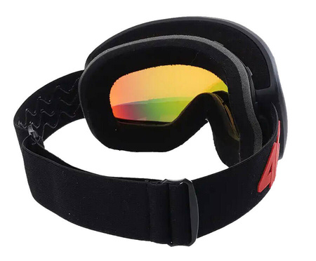 Gogle narciarskie z lustrzaną powłoką dziecięce 4F 4FJWAW24AGOGU042-21S