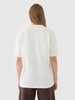 T-shirt oversize gładki damski 4F 4FRSS25TTSHF2694-11S