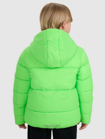 Kurtka puchowa z wypełnieniem syntetycznym chłopięca 4F 4FJRAW25TDJAM0809-45N
