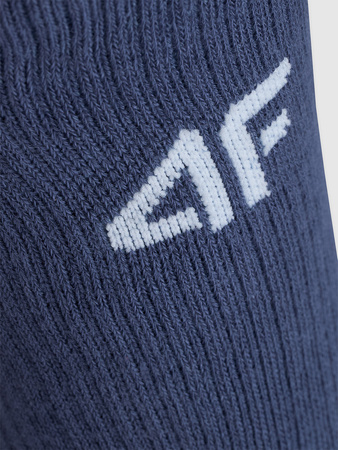 Skarpetki casual za kostkę (3-pack) chłopięce 4F 4FJWAW25USOCM391-90A