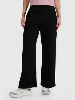 Spodnie dresowe z szerokimi nogawkami damskie 4F 4FRAW25TTROF1614-20S