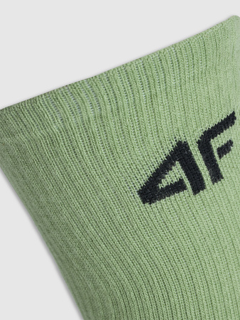 Skarpetki casual za kostkę (4-pack) chłopięce 4F 4FJWAW25USOCM390-90S