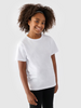 T-shirt gładki dziewczęcy 4F 4FJWMM00TTSHF2332-10S