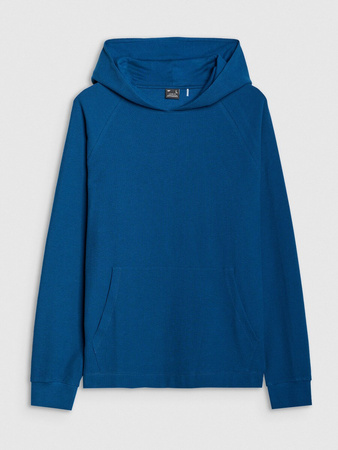 Bluza dresowa nierozpinana z kapturem męska 4F 4FWSS25TSWSM1558-46S