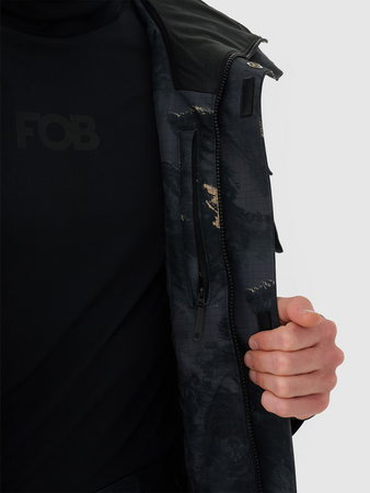 Kurtka snowboardowa membrana 10000 męska 4F 4FWAW24TTJAM509-90A