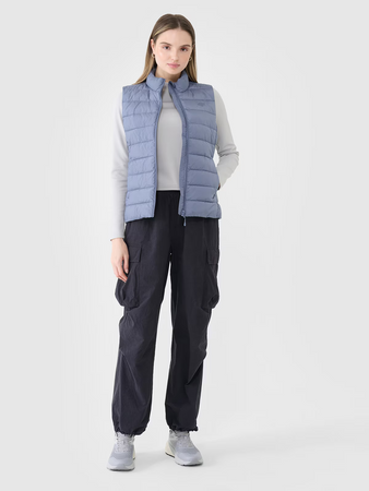 Bezrękawnik damski puchowy z wypełnieniem syntetycznym 4F 4FWSS25TVJAF284-32S