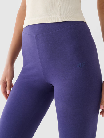 Legginsy dzianinowe damskie 4F 4FWMM00TTIGF195-31S