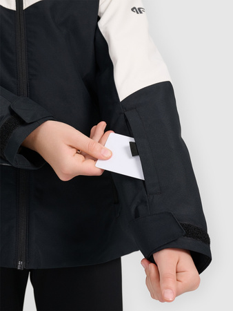 Kurtka narciarska membrana 5000 dziewczęca 4F 4FJRAW25TTJAF1034-20S