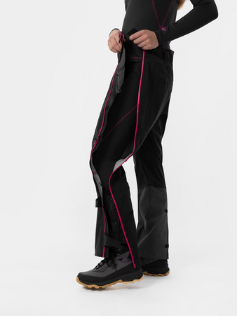 4F Spodnie damsmie skiturowe membrana Dermizax® 20 000 H4Z22SPDN005-22S Czarny