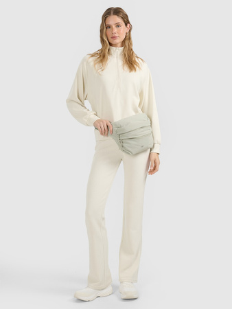 Spodnie dresowe z prostymi nogawkami z modalem damskie 4F 4FRAW25TTROF1646-12S