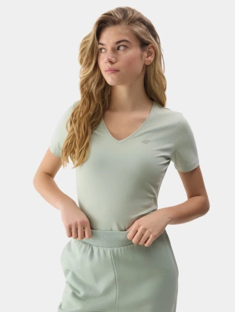 T-shirt damski (ZESTAW KOSZULEK 3 SZT.) 4F 4FWSS25TTSHF3098-90S