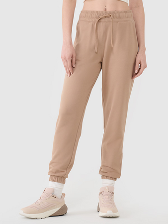 Spodnie dresowe joggery damskie 4F 4FWSS25TTROF0993-83S