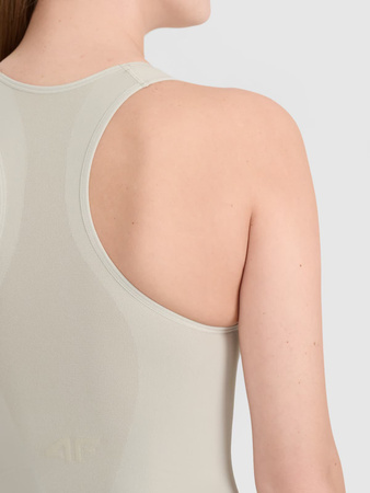 Body treningowe szybkoschnące damskie 4F 4FRSS25TFBOF004-83S