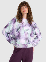 Bluza dresowa nierozpinana bez kaptura damska 4F 4FWAW25TSWSF2396-90A