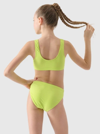 Kostium kąpielowy dwuczęściowy dziewczęcy 4F JUNIOR 4FJWMM00UBKSF027-45S