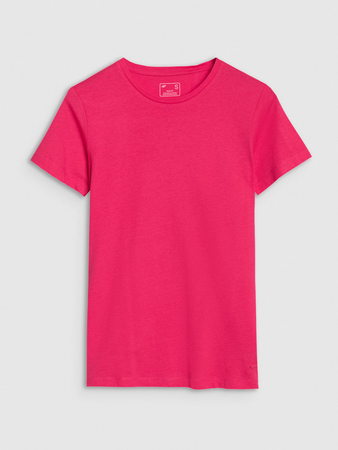 T-shirt damski4F slim z modalem 4F 4FWSS25TTSHF1995-54S