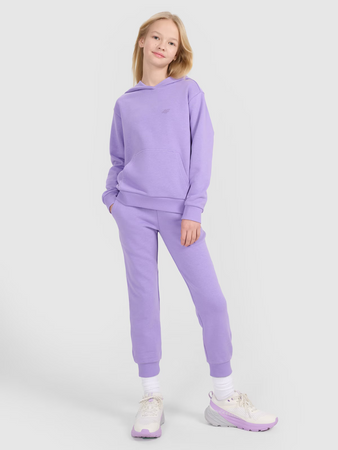 Spodnie dresowe joggery dziewczęce 4F 4FJWSS25TTROF1099-51S