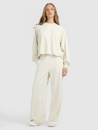 Bluza dresowa nierozpinana z modalem damska 4F 4FRAW25TSWSF2508-12S