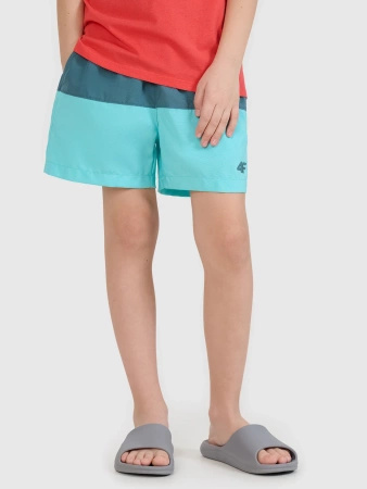 Spodenki chłopięce plażowe boardshorty 4F 4FJWSS25UBDSM116-46S