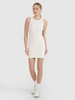 Sukienka mini z prążkowanej dzianiny damska 4F 4FRSS25TDREF188-11S