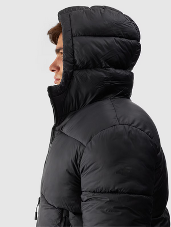 Kurtka zimowa puchowa z syntetycznym wypełnieniem męska 4F 4FWAW24TDJAM480-20S