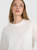 T-shirt oversize z nadrukiem damski 4F 4FRSS25TTSHF2692-11S