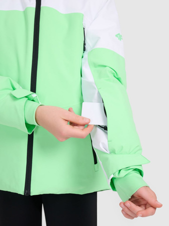 Kurtka narciarska membrana 8000 dziewczęca 4F 4FJRAW25TTJAF1037-42N